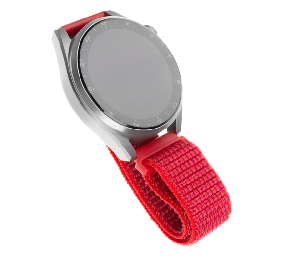FIXED Nylon Strap do Smartwatch (20mm) wide red FIXNST-20mm-RD - 1086815 - zdjęcie
